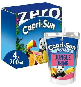 CAPRI SUN JUNGLE ZERO 4pk