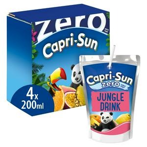 CAPRI SUN JUNGLE ZERO 4pk