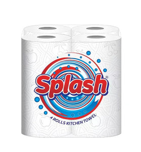 SPLASH KITCHEN ROLL 4pk 6