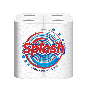 SPLASH KITCHEN ROLL 4pk 6
