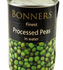 BONNER PROCESS PEAS 300g