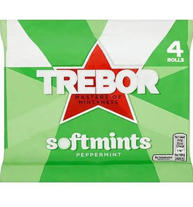 TREBOR SOFTMINT PEPP 4pk