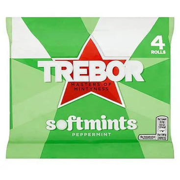 TREBOR SOFTMINT PEPP 4pk