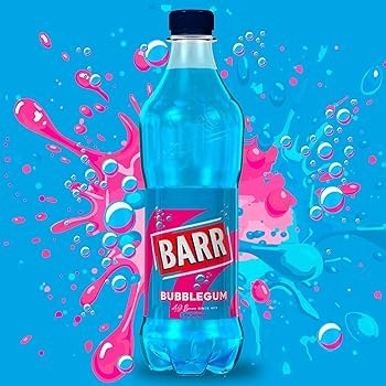 BARRS BUBBLEGUM 500ml £1