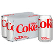 CC DIET COKE 6pk 4s 330ml