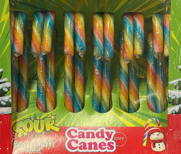 JOU CANDY CANES SOUR 144g