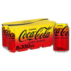 CC COKE ZRO LEM 330ml 8pk