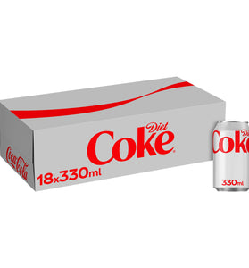 DIET COKE 330ml 18s