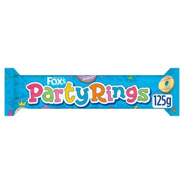 FOXS PARTY RINGS 125g 16s