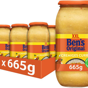 BENS MED CURRY SAUCE 665g