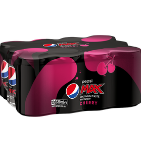 PEPSI MAX CHERRY 12 x 330