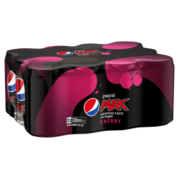 PEPSI MAX CHERRY 12 x 330