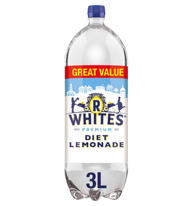 R WHITE DIET LEMONADE 3Lt