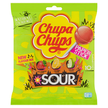 CHUPA SOUR LOLLIES 120g