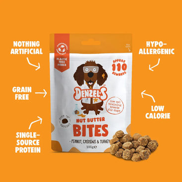 DENZELS NUT BUTTER BITES