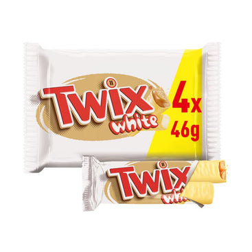 TWIX WHITE 46g 4 PACK EU