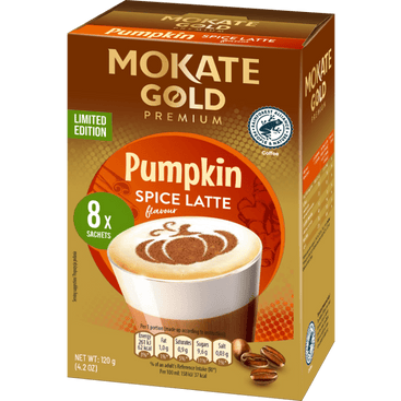 MOKATE GOLD LATTE PUMPKIN