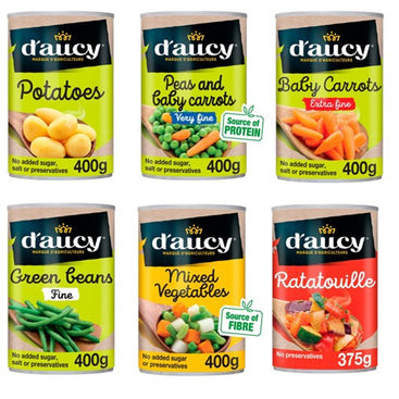 DAUCY MIX VEG 400g 12