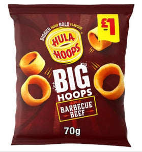 HULAHOOPS BIG BBQ BEEF 70