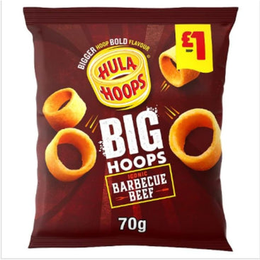 HULAHOOPS BIG BBQ BEEF 70