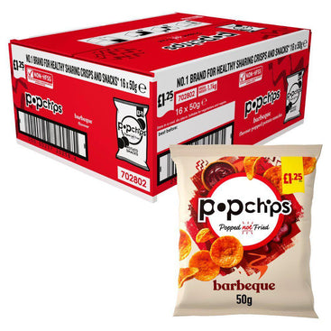 POPCHIP BBQ 50g £1.35 FEB