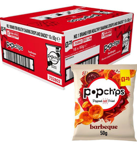 POPCHIP BBQ 50g £1.35 JUL