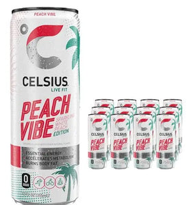 CELSIUS PEACH VIBE £1.79