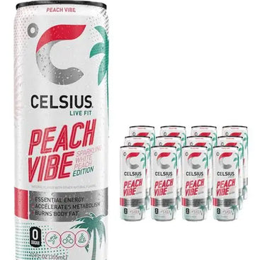 CELSIUS PEACH VIBE £1.79