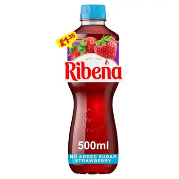 RIBENA LGHT STRAWB £1.35