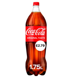 COCA COLA 1.75ltr £2.79