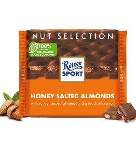 RITTER HONEY SLT ALM CHOC