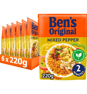BEN'S MIXED PEPPER RICE