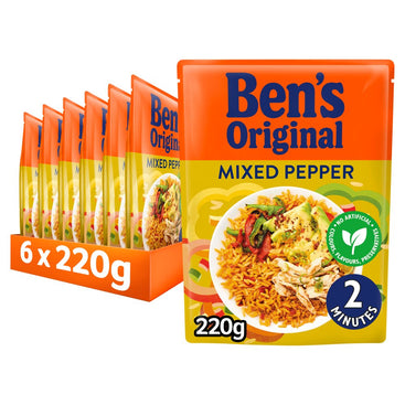 BEN'S MIXED PEPPER RICE