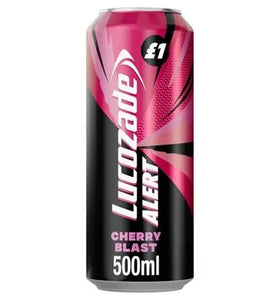 LUCOZADE ALERT CHERRY PM