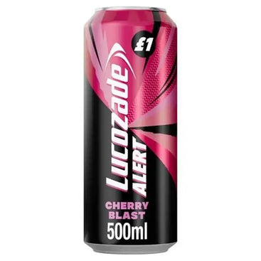 LUCOZADE ALERT CHERRY PM