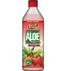 JUST DRINK STRAWB ALOE VE