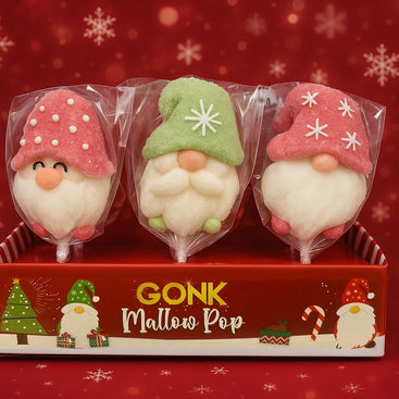 XMAS GONK MALLOW POP 18pk