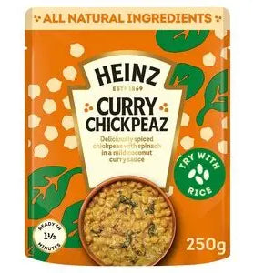 HEINZ CURRY CHICKPEA 250g