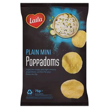 LAILA PLAIN POPPADOMS
