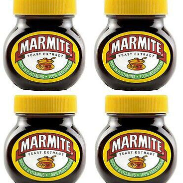 MARMITE YEAST GLASS JAR