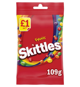 SKITTLES FRUITS PM£1 109g