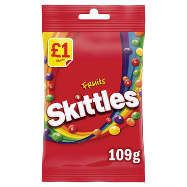 SKITTLES FRUITS PM£1 109g