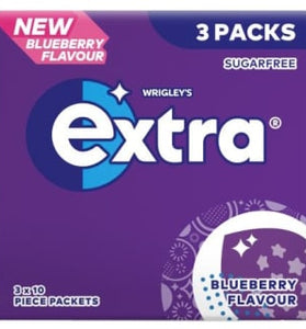 WRIGLEYS EXTRA BLUEB 3pk
