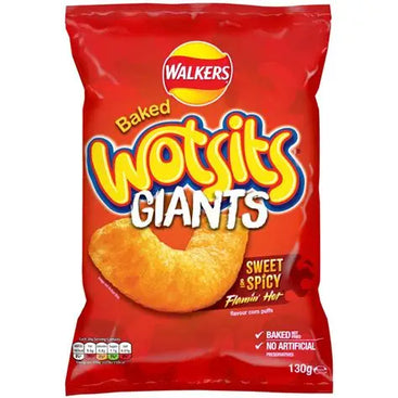 WOTSITS FLAMING HOT 130G