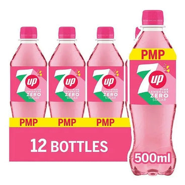 7UP Z PINK LEMON 500ml £1