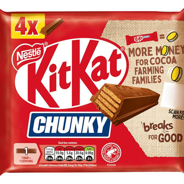 KITKAT CHKY MILK 4pk
