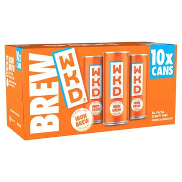 WKD IRON BREW 250ml 10pk